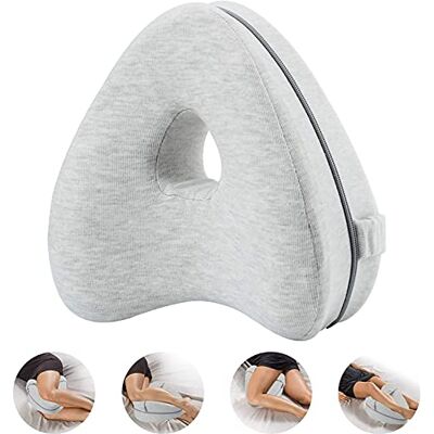 CREATESTAR Oreiller de Jambe Oreiller de Genou Oreiller de Couchage Latéral Ergonomique avec Oreiller en Mousse à mémoire de Forme optimale pour Dormeurs sur Le côté Oreiller de Positionnement avec Housse CREATESTAR Oreiller de Jambe Oreiller de Genou Oreiller de Couchage Latéral Ergonomique avec Oreiller en Mousse à mémoire de Forme optimale pour Dormeurs sur Le côté Oreiller de Positionnement avec Housse