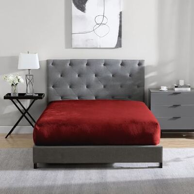Cathay Home Drap-housse complet en flanelle et peluche ultra douce et épaisse, ne bouloche pas – Chaleur confortable pour toutes les saisons – Poches profondes de 30,5 cm uniquement (lit double, Cathay Home Drap-housse complet en flanelle et peluche ultra douce et épaisse, ne bouloche pas – Chaleur confortable pour toutes les saisons – Poches profondes de 30,5 cm uniquement (lit double,