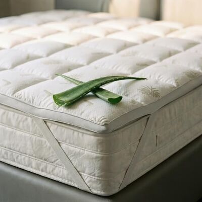 Italian Bed Linen Wellness sur-Matelas, Topper, Protège Matelas, 2 Places 160 x 195 cm Italian Bed Linen Wellness sur-Matelas, Topper, Protège Matelas, 2 Places 160 x 195 cm