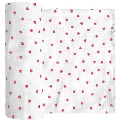 Sevira Kids Maxi lange en gaze de coton, Lovio 120 x 120 cm Made in France Sevira Kids Maxi lange en gaze de coton, Lovio 120 x 120 cm Made in France