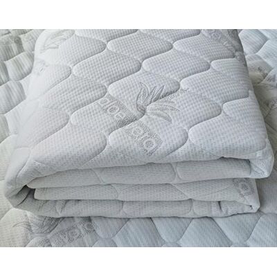 Bazyl Housse de matelas 160 x 200 cm Protège-matelas surpiqué avec fermeture éclair Différentes hauteurs, Polyester, Blanc., 160 x 200 x 25 cm. Bazyl Housse de matelas 160 x 200 cm Protège-matelas surpiqué avec fermeture éclair Différentes hauteurs, Polyester, Blanc., 160 x 200 x 25 cm.