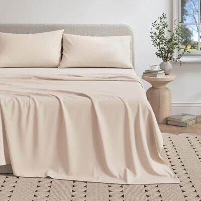 Great Bay Home Collection Carmen Parure de lit en jersey chiné extra douce (T-shirt) douce, confortable et confortable pour toutes les saisons (très grand lit, avoine) Great Bay Home Collection Carmen Parure de lit en jersey chiné extra douce (T-shirt) douce, confortable et confortable pour toutes les saisons (très grand lit, avoine)
