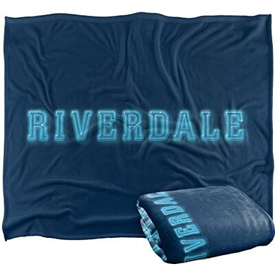 LOGOVISION RIVERDALE Couverture soyeuse super douce 152 x 127 cm LOGOVISION RIVERDALE Couverture soyeuse super douce 152 x 127 cm