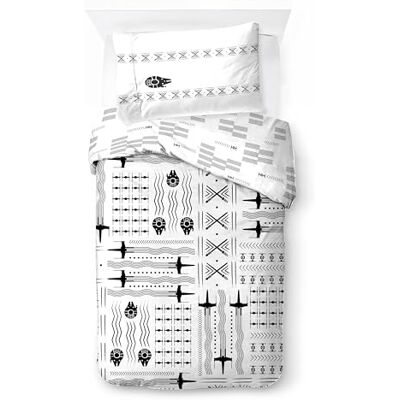 Jay Franco Kids Star Wars Parure de lit Star Wars Parure de lit super douce avec taie d'oreiller uniquement Couette non incluse Blanc 2 pièces Lit simple Jay Franco Kids Star Wars Parure de lit Star Wars Parure de lit super douce avec taie d'oreiller uniquement Couette non incluse Blanc 2 pièces Lit simple