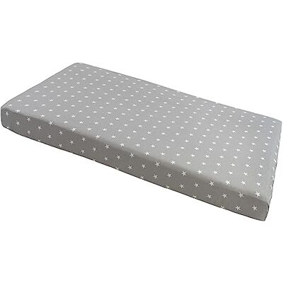 Drap-housse Medi Partners étoiles blanches sur gris - Drap-housse Drap-housse Medi Partners étoiles blanches sur gris - Drap-housse