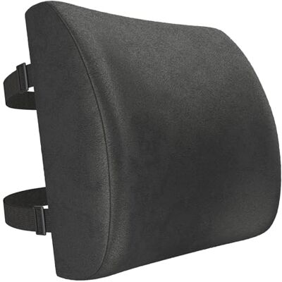 FORTEM Coussin de Soutien Lombaire, Oreiller Dorsal pour Chaise Bureau et Siège Auto, Appui Dos Gaming, Mousse Mémoire, Housse Respirante Lavable, Sangles Réglables FORTEM Coussin de Soutien Lombaire, Oreiller Dorsal pour Chaise Bureau et Siège Auto, Appui Dos Gaming, Mousse Mémoire, Housse Respirante Lavable, Sangles Réglables
