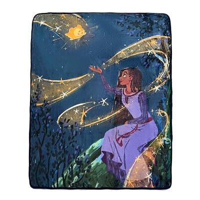 Northwest Disney Wish Couverture Sherpa toucher soie, 152,4 x 203,2 cm, Wish Upon Northwest Disney Wish Couverture Sherpa toucher soie, 152,4 x 203,2 cm, Wish Upon