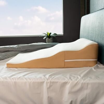 Avana Coussin de soutien profilé pour les personnes dormant sur le côté avec mousse à mémoire de forme rafraîchissante infusée de gel Avana Coussin de soutien profilé pour les personnes dormant sur le côté avec mousse à mémoire de forme rafraîchissante infusée de gel