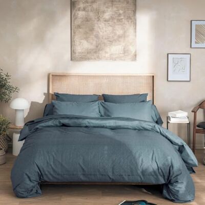 Origin Housse de Couette en Microfibre, Alban, 240 x 220 cm, Origin Housse de Couette en Microfibre, Alban, 240 x 220 cm,