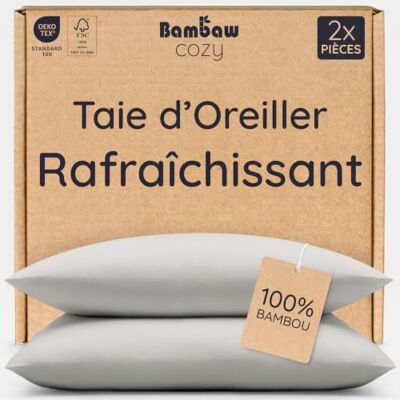 Bambaw Taie D Oreiller 65x65 Gris Clair Lot de 2 Housse Bambou Anti Acariens Literie Housse Coussin Doux Drap Refroidissant Taie Doreiller Housse Taie Oreiller Bambaw Taie D Oreiller 65x65 Gris Clair Lot de 2 Housse Bambou Anti Acariens Literie Housse Coussin Doux Drap Refroidissant Taie Doreiller Housse Taie Oreiller