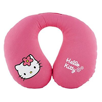 Hello Kitty Oreiller de voiture pour enfants en forme de U -coussin cervical – rose Hello Kitty Oreiller de voiture pour enfants en forme de U -coussin cervical – rose