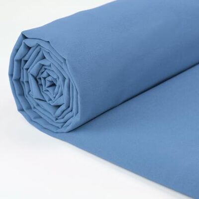 A-Express Tissu 100 % coton uni vendu au mètre pour couture, couture, rideaux, sacs, literie, taies d'oreiller, bleu ciel, 1 m A-Express Tissu 100 % coton uni vendu au mètre pour couture, couture, rideaux, sacs, literie, taies d'oreiller, bleu ciel, 1 m