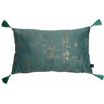 Chic Home Housse en velours OH MY CHIC 1 30x50 Turquoise Chic Home Housse en velours OH MY CHIC 1 30x50 Turquoise