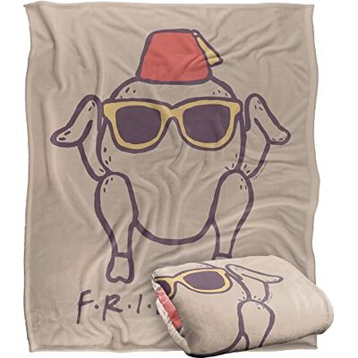 LOGOVISION FRIENDS Couverture soyeuse super douce 152 x 127 cm LOGOVISION FRIENDS Couverture soyeuse super douce 152 x 127 cm
