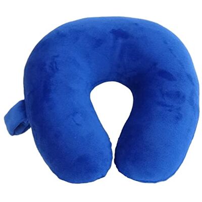 Wolf Essentials World's Best Oreiller cervical en microfibre douce pour enfant Bleu Wolf Essentials World's Best Oreiller cervical en microfibre douce pour enfant Bleu