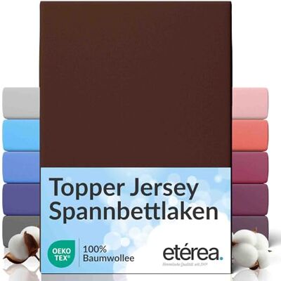 etérea Himmlische Qualität etérea Jersey Topper drap housse 140x200-160x200 cm Marron Epaisseur 5-10 cm 100% coton Oekotex drap-housse matelas Lit housse de couette draps-de-lit 140x200cm 160x200cm Brun etérea Himmlische Qualität etérea Jersey Topper drap housse 140x200-160x200 cm Marron Epaisseur 5-10 cm 100% coton Oekotex drap-housse matelas Lit housse de couette draps-de-lit 140x200cm 160x200cm Brun