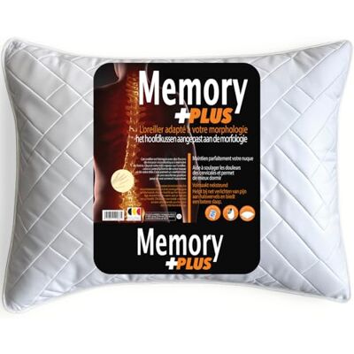 Confort-dream Oreiller Mémoire de Forme 50x70cm (Fabriqué en Belgique) Coussin Cervical pour Dormir Soulager Douleurs Sommeil Réparateur Oreiller Cervicales Douloureuses ergonomique Memoire Ferme Viscoélastique Confort-dream Oreiller Mémoire de Forme 50x70cm (Fabriqué en Belgique) Coussin Cervical pour Dormir Soulager Douleurs Sommeil Réparateur Oreiller Cervicales Douloureuses ergonomique Memoire Ferme Viscoélastique
