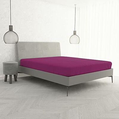 CotoneMax Fucsia Drap-Housse Extensible - Linge de lit CotoneMax Fucsia Drap-Housse Extensible - Linge de lit