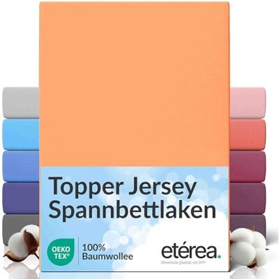etérea Himmlische Qualität etérea Jersey Topper drap housse 90x200-100x200 cm Pêche Epaisseur 5-10 cm 100% coton Oekotex drap-housse matelas Lit housse de couette draps-de-lit 90x200cm 100x200cm Jaune etérea Himmlische Qualität etérea Jersey Topper drap housse 90x200-100x200 cm Pêche Epaisseur 5-10 cm 100% coton Oekotex drap-housse matelas Lit housse de couette draps-de-lit 90x200cm 100x200cm Jaune