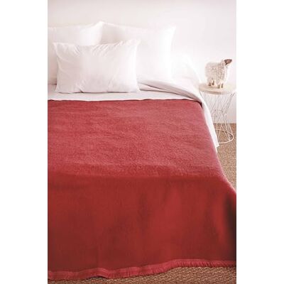 Poyet Motte Made In France Couverture Laine Bois de rose/Dragée 240 x 260 cm POYET MOTTE Gamme Aubisque Made in France Poyet Motte Made In France Couverture Laine Bois de rose/Dragée 240 x 260 cm POYET MOTTE Gamme Aubisque Made in France