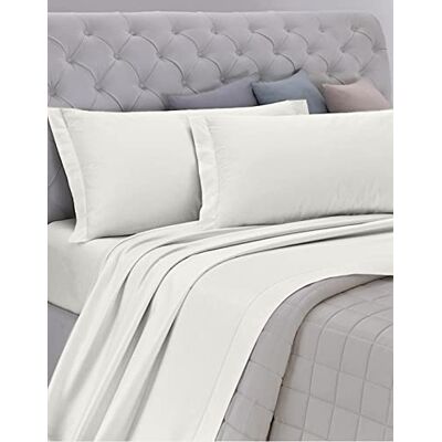 GEMITEX Parure de lit Made in Italy flanelle en flanelle 100% coton, matrimonial, ligne Enjoy, couleur unie BEIGE, avec traitement anti-rouille GEMITEX Parure de lit Made in Italy flanelle en flanelle 100% coton, matrimonial, ligne Enjoy, couleur unie BEIGE, avec traitement anti-rouille