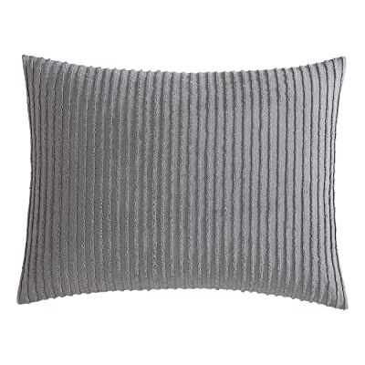 Beatrice Home Fashions Taie d’oreiller standard en chenille, gris Beatrice Home Fashions Taie d’oreiller standard en chenille, gris