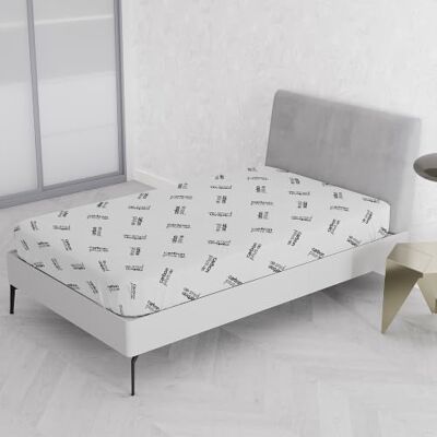 Protège-matelas Groupon - Biocéramique au Charbon - Bord Élastique Protège-matelas Groupon - Biocéramique au Charbon - Bord Élastique