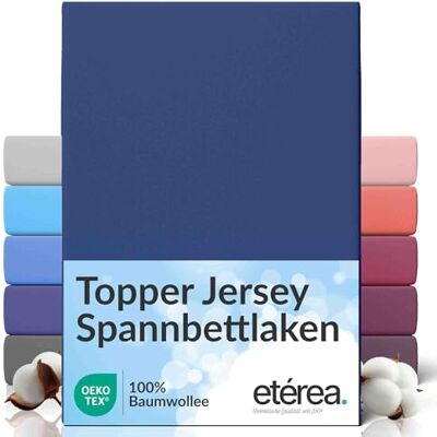 etérea Himmlische Qualität etérea Jersey Topper drap housse 200x200-200x220cm Marine Epaisseur 5-10 cm 100% coton Oekotex drap-housse matelas Lit housse de couette draps-de-lit 200x200cm 200x220cm Bleu etérea Himmlische Qualität etérea Jersey Topper drap housse 200x200-200x220cm Marine Epaisseur 5-10 cm 100% coton Oekotex drap-housse matelas Lit housse de couette draps-de-lit 200x200cm 200x220cm Bleu