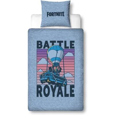 Character World Fortnite Parure de lit 135 x 200 cm Idée cadeau pour adolescent Battle Royale 1 taie d'oreiller 80 x 80 cm + housse de couette 135 x 200 cm Avec fermeture éclair Réversible Marchandise de Character World Fortnite Parure de lit 135 x 200 cm Idée cadeau pour adolescent Battle Royale 1 taie d'oreiller 80 x 80 cm + housse de couette 135 x 200 cm Avec fermeture éclair Réversible Marchandise de