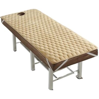 LADFRTYU Surmatelas Pour Table De Massage Surmatelas de lit salon beauté Matelas coussin épais Tapis salle antidérapant Coussin massage Tuina avec trou(Khaki,70x180cm) LADFRTYU Surmatelas Pour Table De Massage Surmatelas de lit salon beauté Matelas coussin épais Tapis salle antidérapant Coussin massage Tuina avec trou(Khaki,70x180cm)