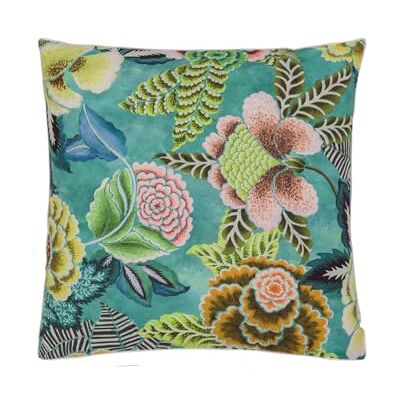 Designers Guild Taie d'oreiller, Rose DE Damas Jade, 65 x 65 cm, Designers Guild Taie d'oreiller, Rose DE Damas Jade, 65 x 65 cm,