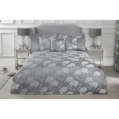 Emma Barclay Blossom – Parure de lit jacquard ornée d'argent – Simple Emma Barclay Blossom – Parure de lit jacquard ornée d'argent – Simple