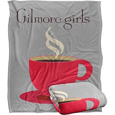 LOGOVISION GILMORE GIRLS Couverture soyeuse super douce 152 x 127 cm LOGOVISION GILMORE GIRLS Couverture soyeuse super douce 152 x 127 cm