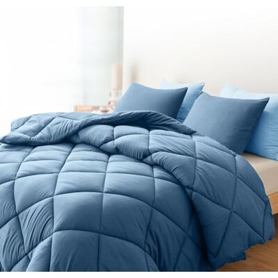 SLEEP COMFY Couette confortable 2 en 1 240 x 220 cm Pour toutes les saisons Couette en microfibre douce pour la peau Lavable en machine Certifié Oeko-Tex SLEEP COMFY Couette confortable 2 en 1 240 x 220 cm Pour toutes les saisons Couette en microfibre douce pour la peau Lavable en machine Certifié Oeko-Tex