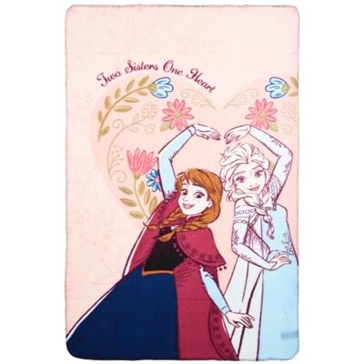 CARTOON Plaid Frozen Disney pour enfants 100 x 150 cm Couverture souple en polaire 100 % polyester 220 GSM chaud et léger idéal pour une chambre ou un canapé CARTOON Plaid Frozen Disney pour enfants 100 x 150 cm Couverture souple en polaire 100 % polyester 220 GSM chaud et léger idéal pour une chambre ou un canapé