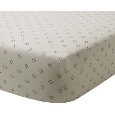 Origin Drap Housse imprimé en Bambou, Emiko, 160 x 200cm, Origin Drap Housse imprimé en Bambou, Emiko, 160 x 200cm,