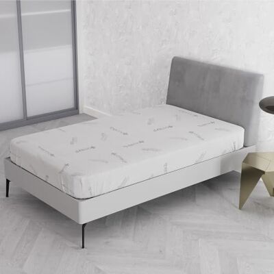 Groupon Housse de matelas élastique fabriquée en Italie - Thermo-contrôle Groupon Housse de matelas élastique fabriquée en Italie - Thermo-contrôle