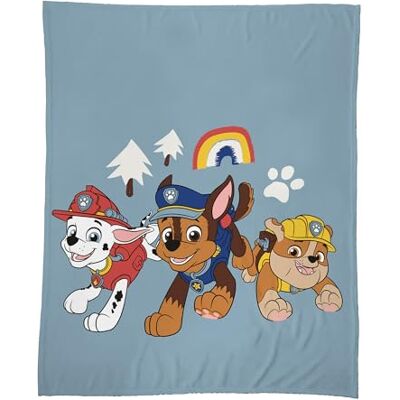 Omydream Couverture en polyester imprimée Pat Patrouille - Couverture Omydream Couverture en polyester imprimée Pat Patrouille - Couverture