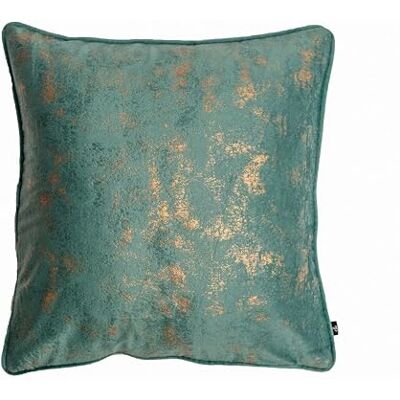 Chic Home Housse en velours OH MY CHIC 45x45 Turquoise Chic Home Housse en velours OH MY CHIC 45x45 Turquoise