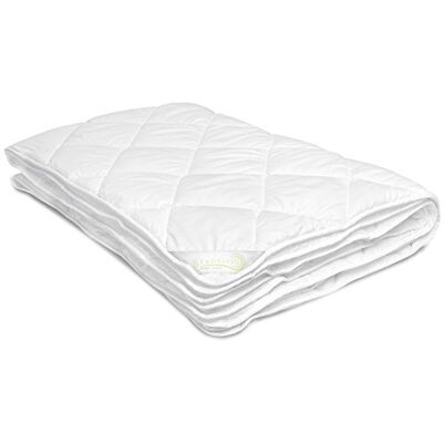 Beautissu couette 4 saisons double en microfibre 2 parties à combiner hiver Beautissu couette 4 saisons double en microfibre 2 parties à combiner hiver