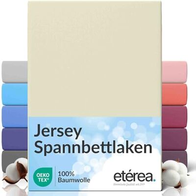 etérea Himmlische Qualität etérea Jersey drap housse 200x220-200x220cm Nature Epaisseur 15-25 cm 100% coton Oekotex drap-housse matelas Lit housse de couette draps-de-lit 200x220cm 200x220cm crème etérea Himmlische Qualität etérea Jersey drap housse 200x220-200x220cm Nature Epaisseur 15-25 cm 100% coton Oekotex drap-housse matelas Lit housse de couette draps-de-lit 200x220cm 200x220cm crème