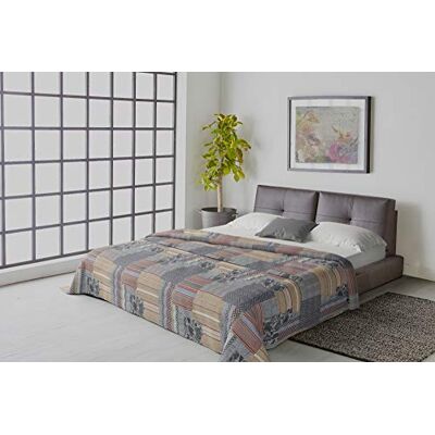 Mb home italy Athena Adana Gris Couette d'Été - Linge de lit Mb home italy Athena Adana Gris Couette d'Été - Linge de lit
