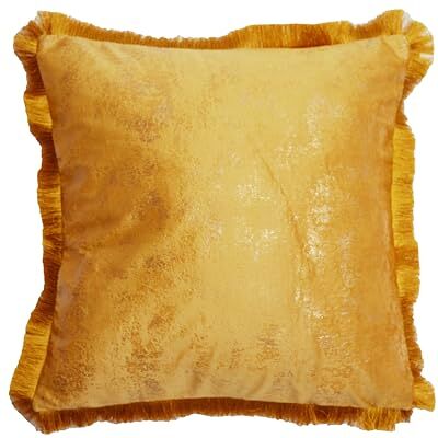 Chic Home Housse en velours OH MY CHIC 2 45x45 Moutarde Chic Home Housse en velours OH MY CHIC 2 45x45 Moutarde