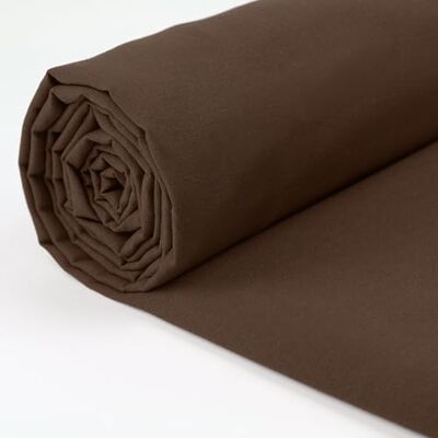 A-Express Tissu 100 % coton 150 cm de large Vendu au mètre Idéal pour le matelassage, la couture, la couture, les doublures de rideaux, les fourre-tout, la literie, les taies d'oreiller Café A-Express Tissu 100 % coton 150 cm de large Vendu au mètre Idéal pour le matelassage, la couture, la couture, les doublures de rideaux, les fourre-tout, la literie, les taies d'oreiller Café