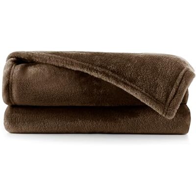 DecoKing Plaid 200 x 220 cm Marron En microfibre Douce Douce Chocolat Chocolat Mic DecoKing Plaid 200 x 220 cm Marron En microfibre Douce Douce Chocolat Chocolat Mic