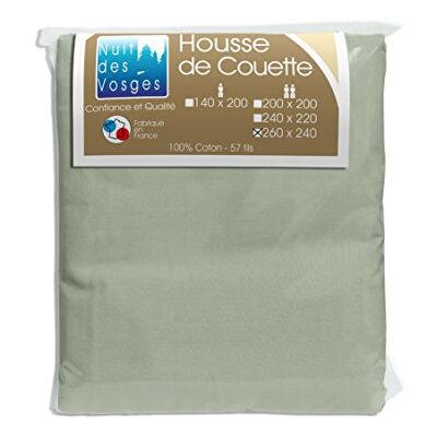 Nuit des Vosges - 2188141 - Gris - 240 x 260 cm - duvet cover Nuit des Vosges - 2188141 - Gris - 240 x 260 cm - duvet cover