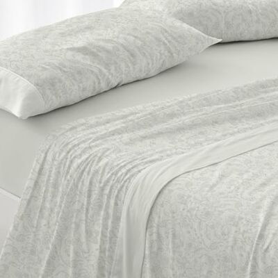 Blanco Parure de lit pour lit de 180 cm (+ dimensions disponibles), 50% polyester, 50% coton, 50% coton, motif 536, couleur verte (180 x 190/200 cm) Blanco Parure de lit pour lit de 180 cm (+ dimensions disponibles), 50% polyester, 50% coton, 50% coton, motif 536, couleur verte (180 x 190/200 cm)