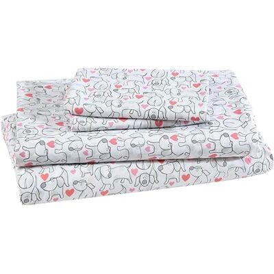 Beatrice Home Fashions Parure de lit imprimée en microfibre, douce, confortable et facile d'entretien, comprend 1 drap-housse avec poches profondes de 30,5 cm, 1 drap plat, taie d'oreiller, très grand Beatrice Home Fashions Parure de lit imprimée en microfibre, douce, confortable et facile d'entretien, comprend 1 drap-housse avec poches profondes de 30,5 cm, 1 drap plat, taie d'oreiller, très grand