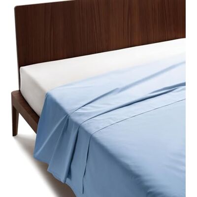 osama home Guzzini Classic Parure de lit double en coton 240 x 280 cm 100% percale certifiée OekoTex frais et respirant, drap plat sur le dessus pour linge de lit double doux et résistant osama home Guzzini Classic Parure de lit double en coton 240 x 280 cm 100% percale certifiée OekoTex frais et respirant, drap plat sur le dessus pour linge de lit double doux et résistant