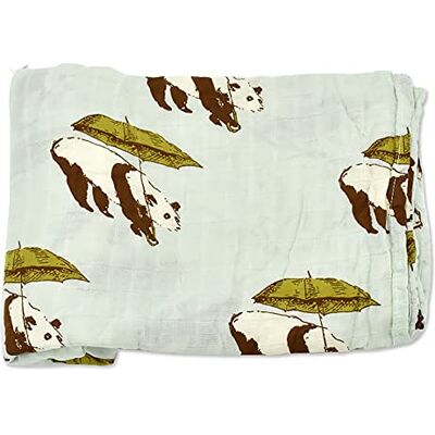 Chickwing Couverture pour Bébé de Qualité, Chickwin Coton Ultra Douce et moelleuse Gigoteuse Couverture pour Poussettes ou Lits Bébé Housse Couette de Serviette (Panda,120 * 120cm) Chickwing Couverture pour Bébé de Qualité, Chickwin Coton Ultra Douce et moelleuse Gigoteuse Couverture pour Poussettes ou Lits Bébé Housse Couette de Serviette (Panda,120 * 120cm)